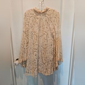 Free People Lace Mini Dress